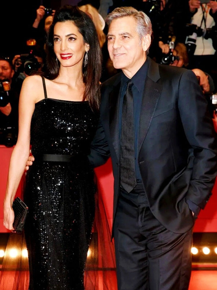 George Clooney & Amal Clooney 8.5 x 11 Candid Color Photograph Art Print Photo Collectibles:Photographic Images:Photographs Style Your Walls